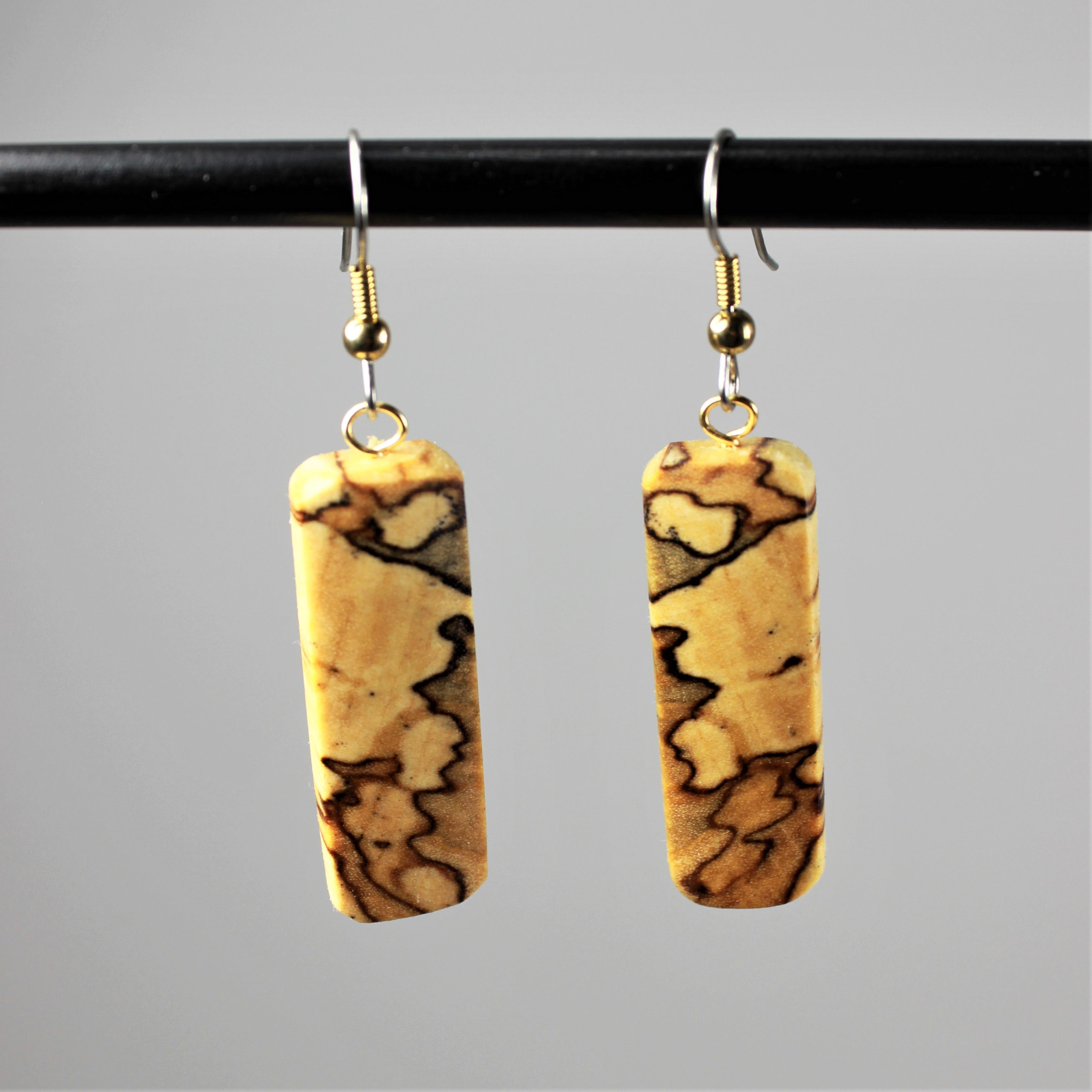 Boreal birch earrings