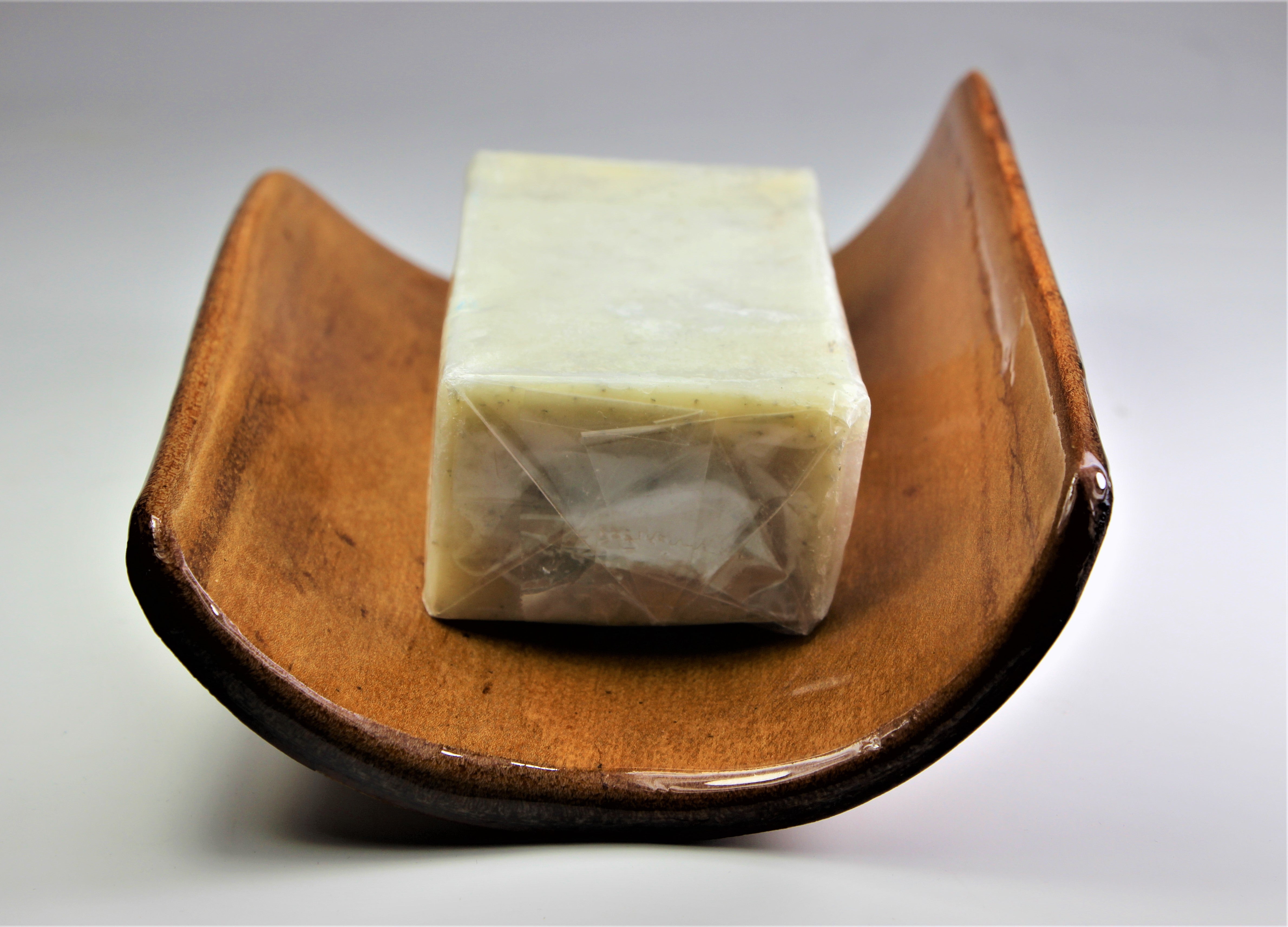 Birch bark soap dish